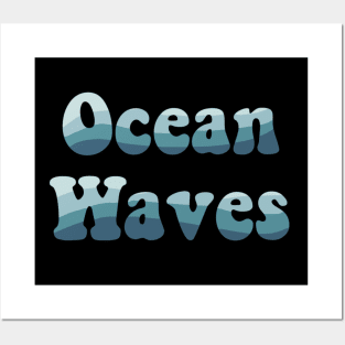 Ocean Waves Posters and Art